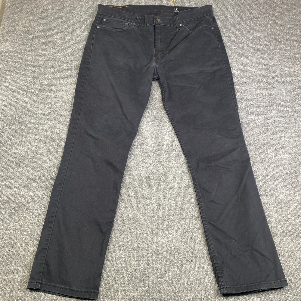 Levis 511 Slim Fit All Seasons Tech Black Stretch Pants Mens W36 L30